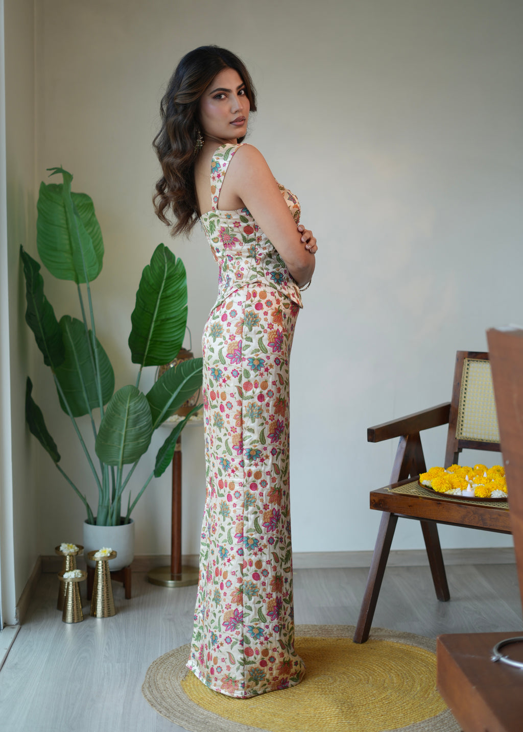 Tara Straight Skirt Set