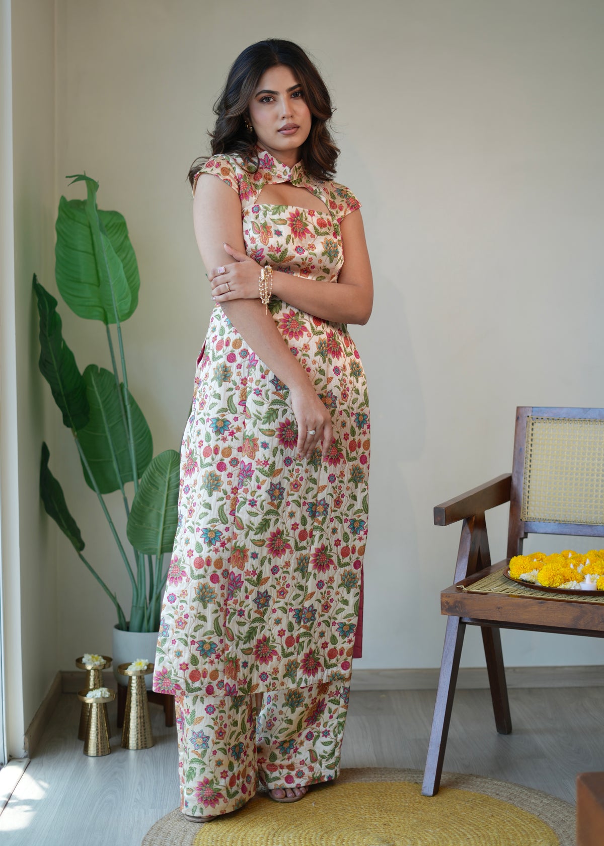 Orchid Long Kurta Set