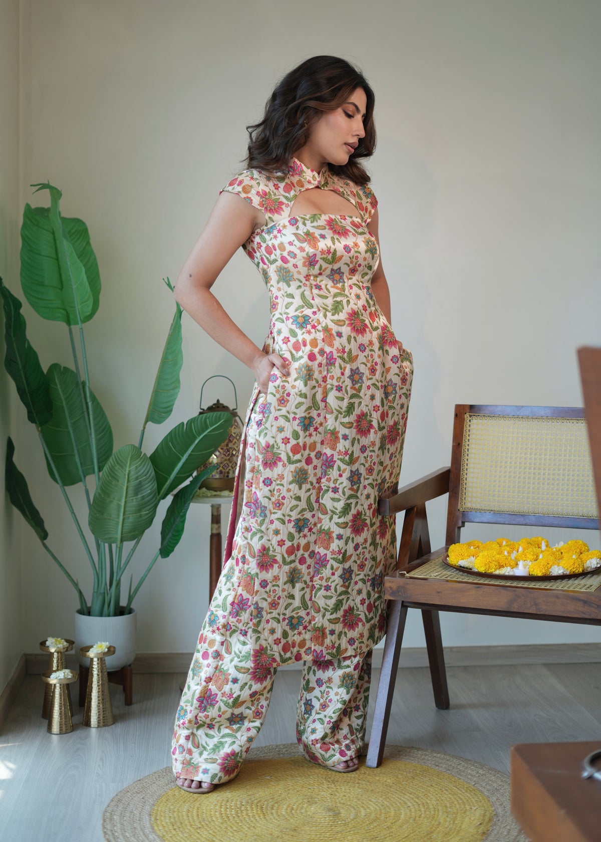 Orchid Long Kurta Set