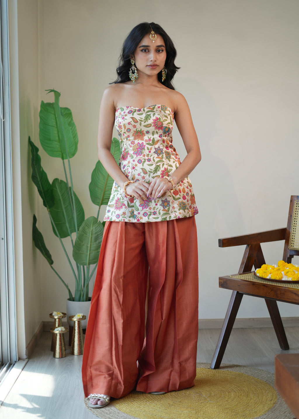 Magnolia Pleated Pant Set