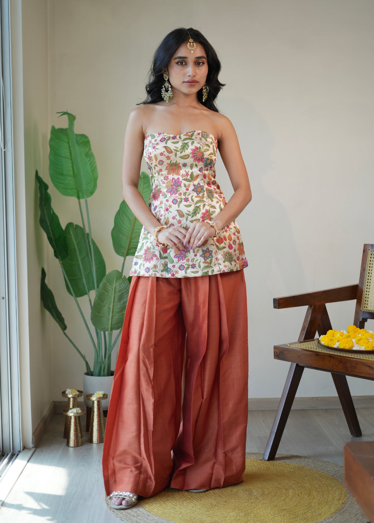 Magnolia Pleated Pant Set