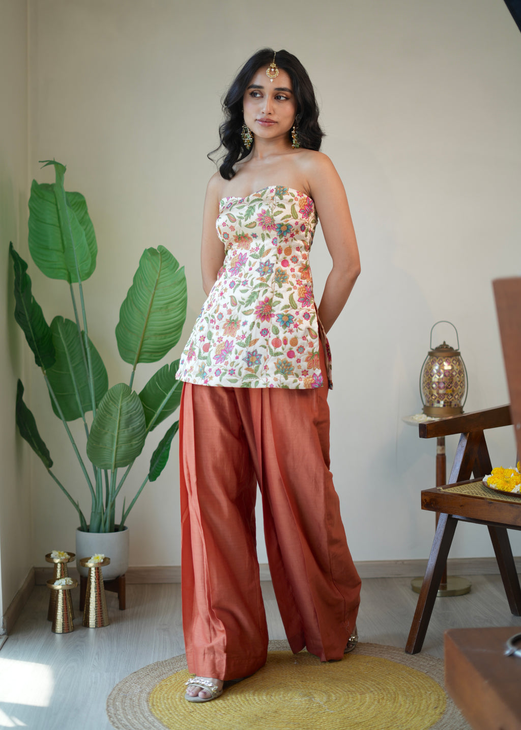 Magnolia Pleated Pant Set