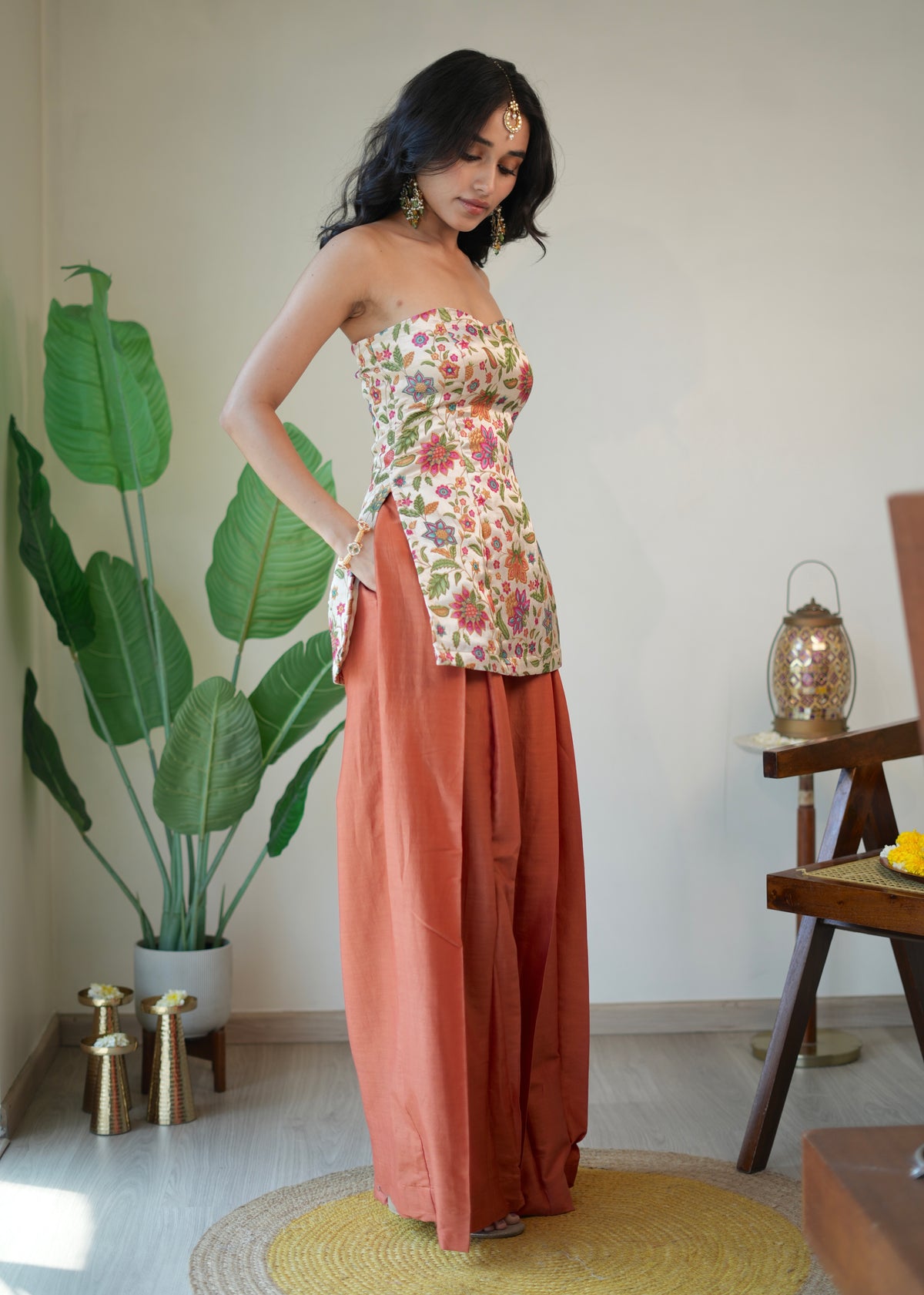 Magnolia Pleated Pant Set