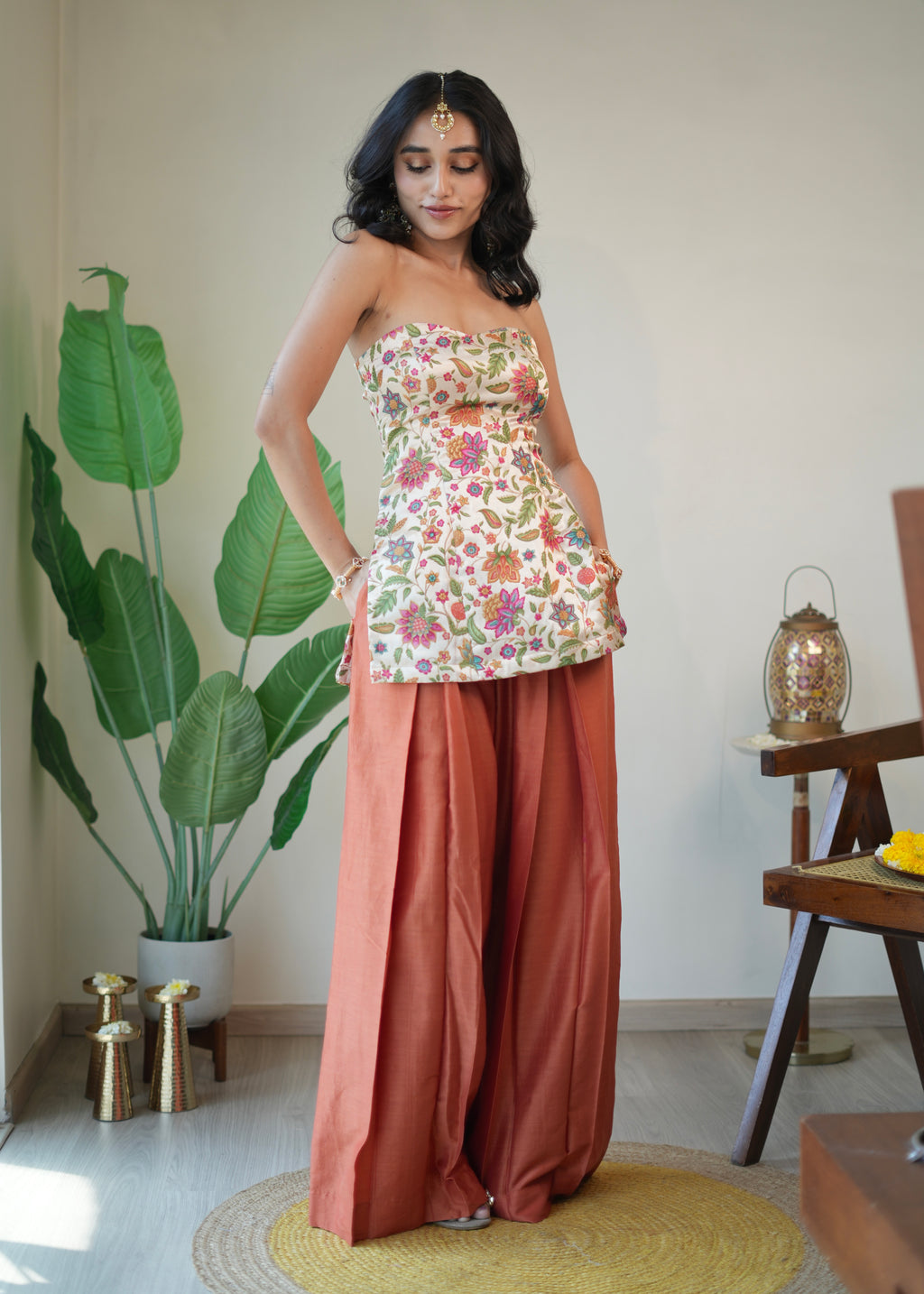 Magnolia Pleated Pant Set