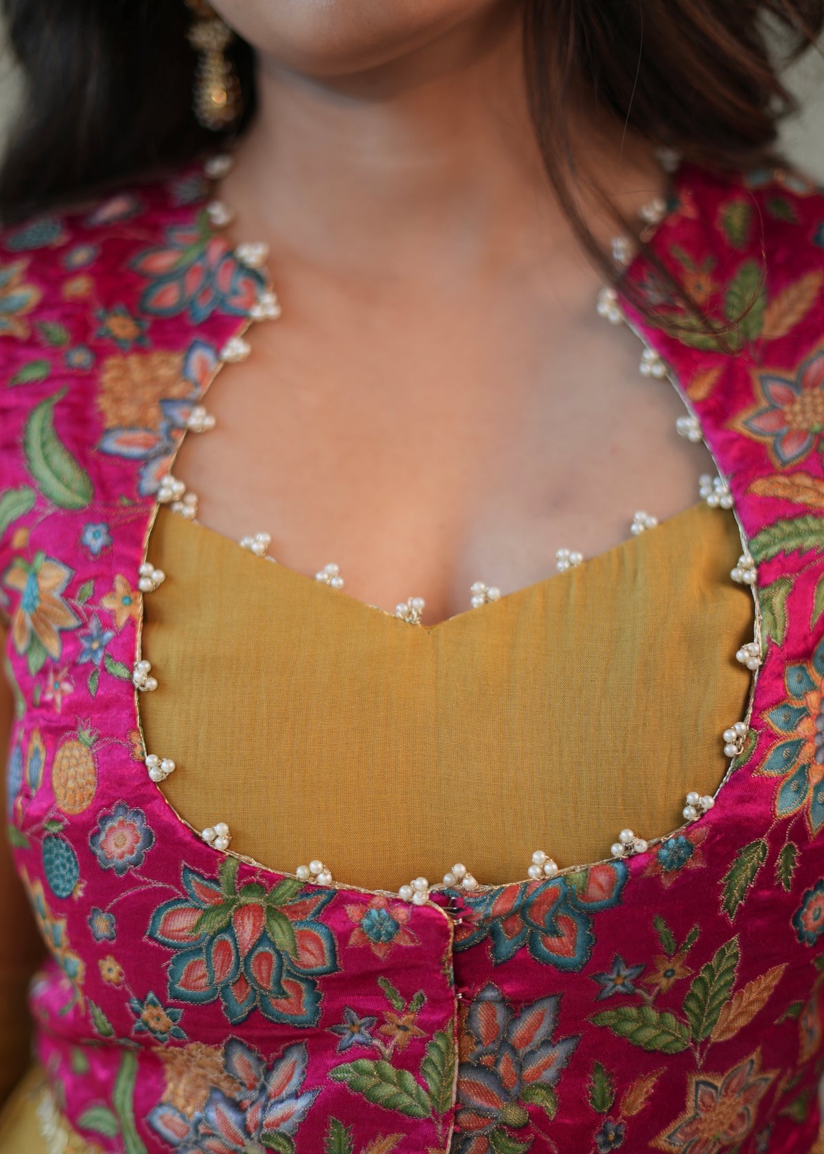 The Gardenia Reversible Koti