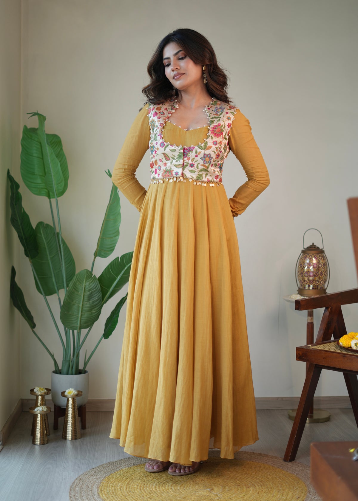 The Gardenia Reversible Koti
