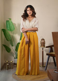 Mustard Kaaftan Set