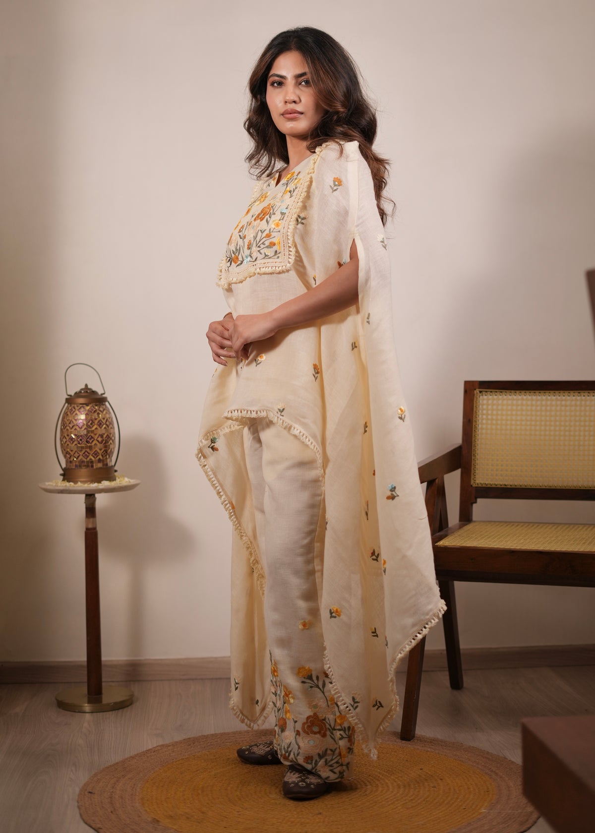 Kesar Kaaftan Set