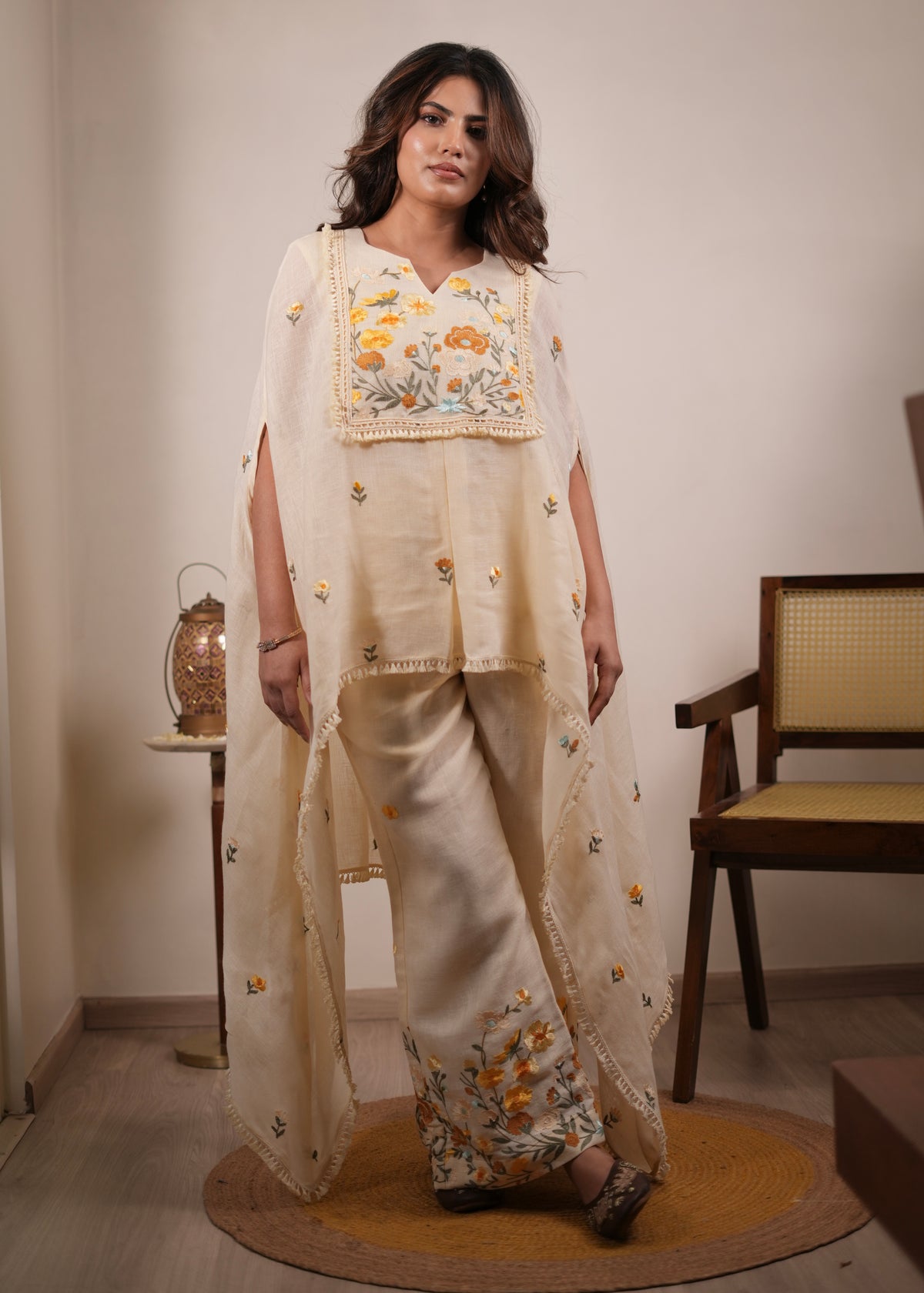 Kesar Kaaftan Set