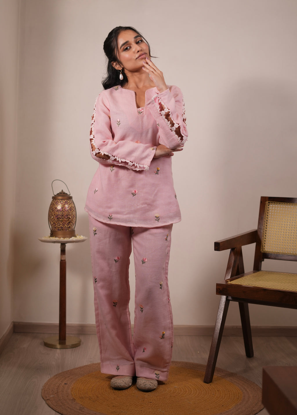 Rose Tunic Set