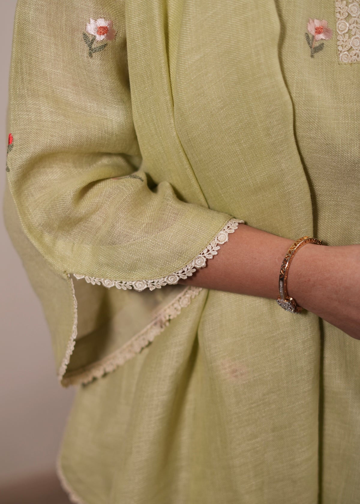 linen, up close