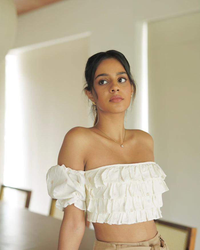 Daisy Frill Top