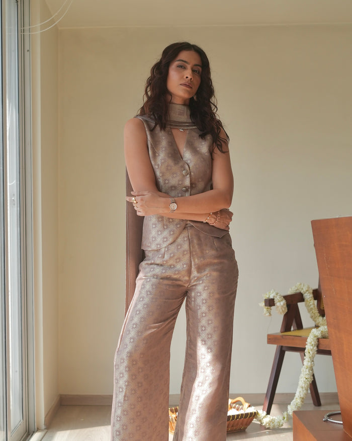 Sama Mauve Suit Set