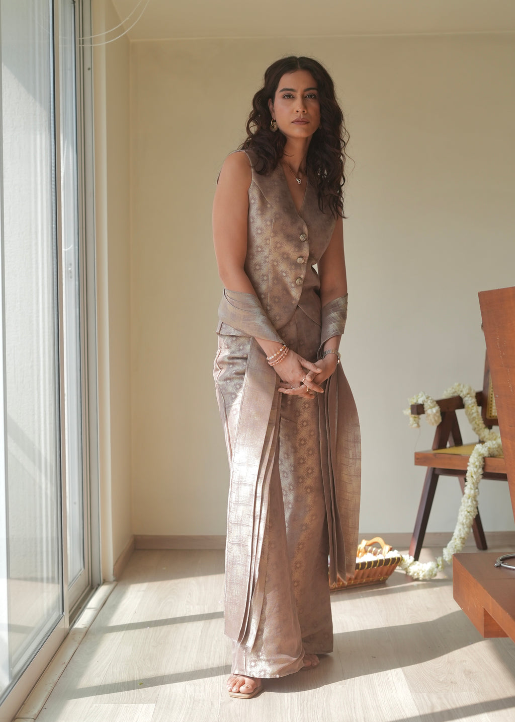 Sama Mauve Suit Set