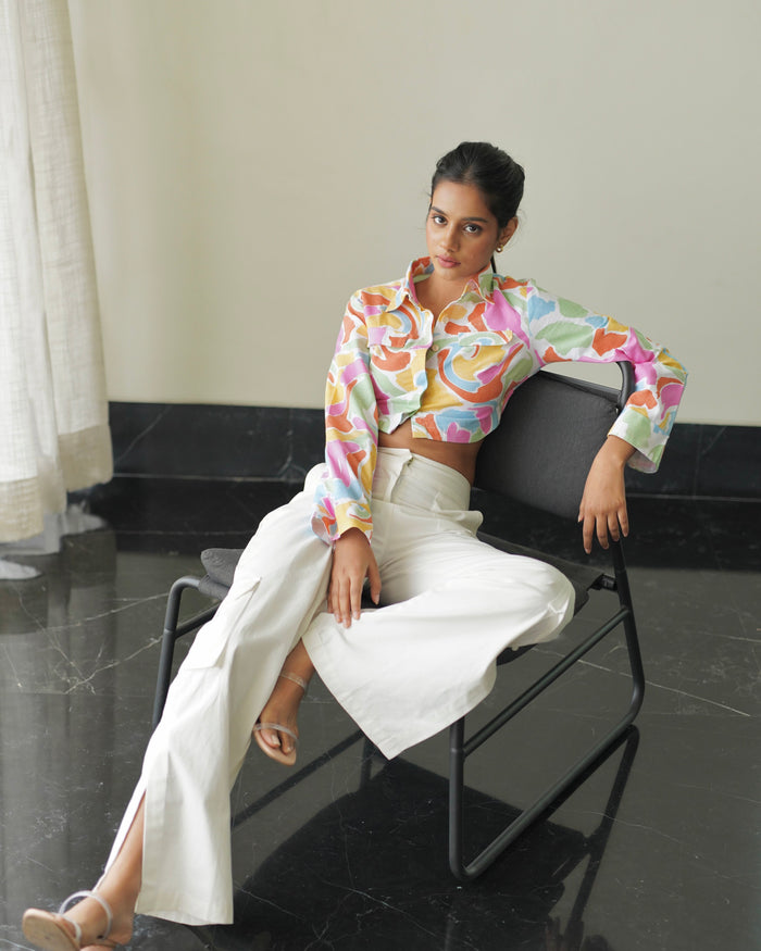 Pastel Canvas Shirt