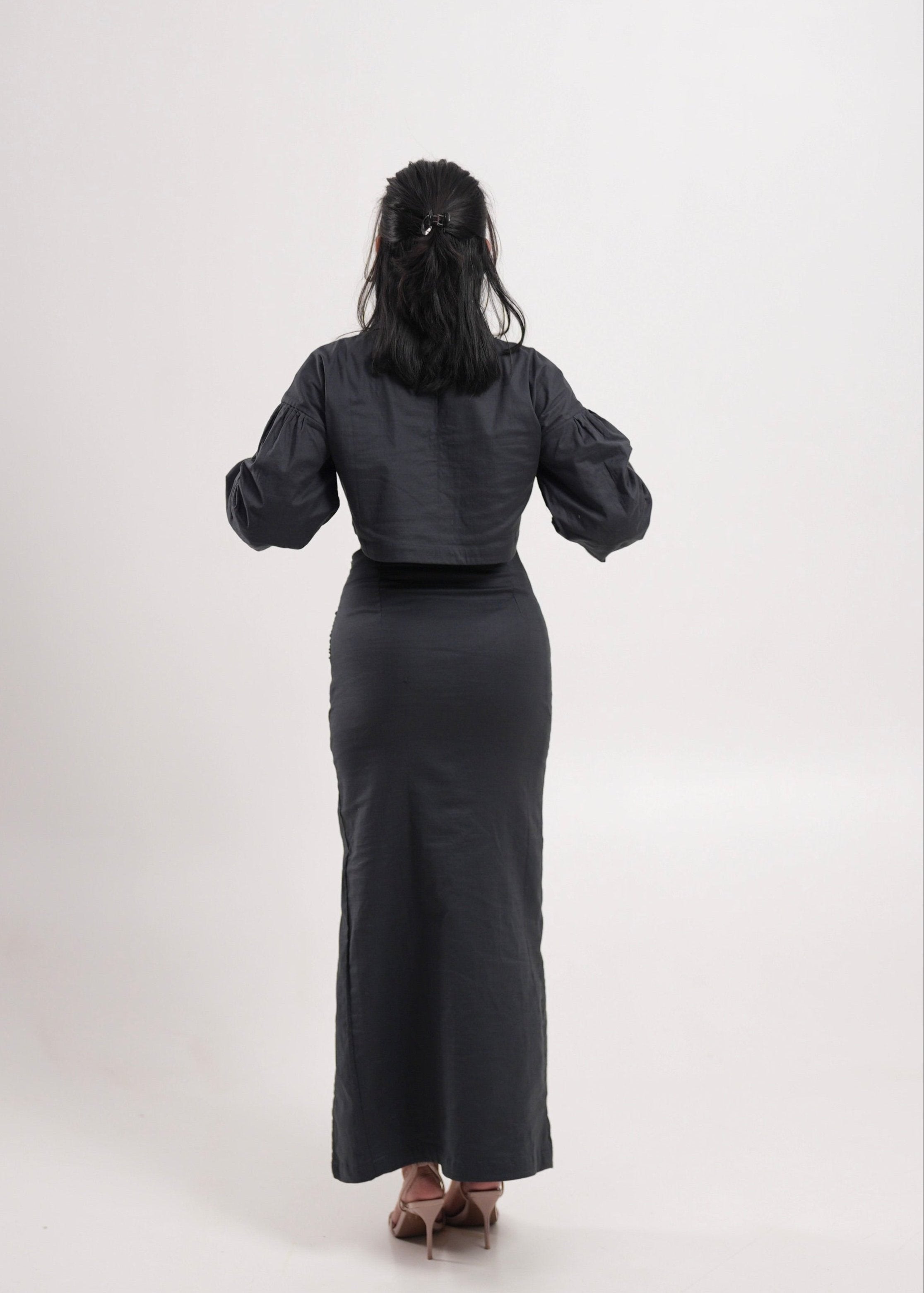 Slate Grey Boxy Shirt