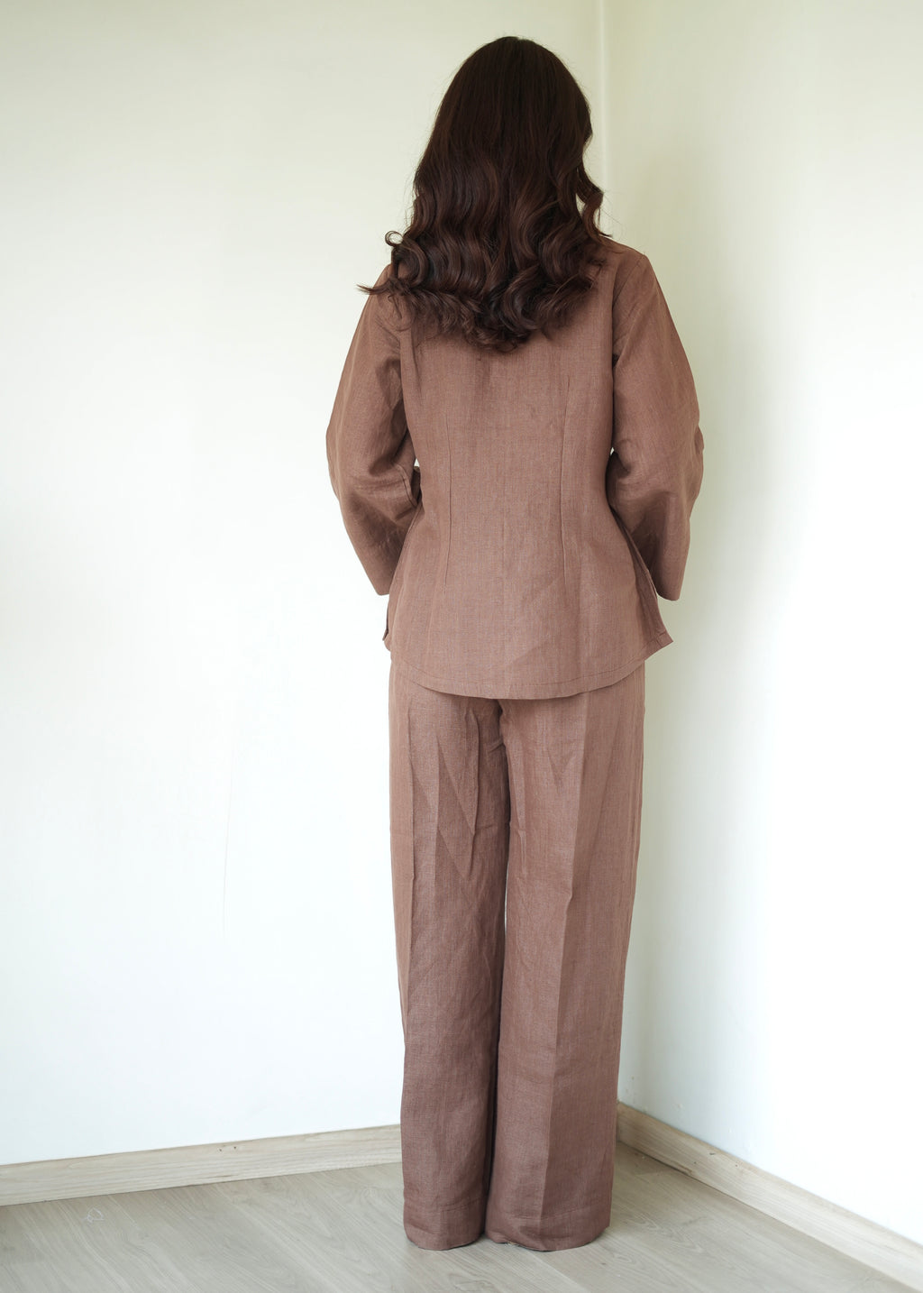 Umber Brown Tunic Set