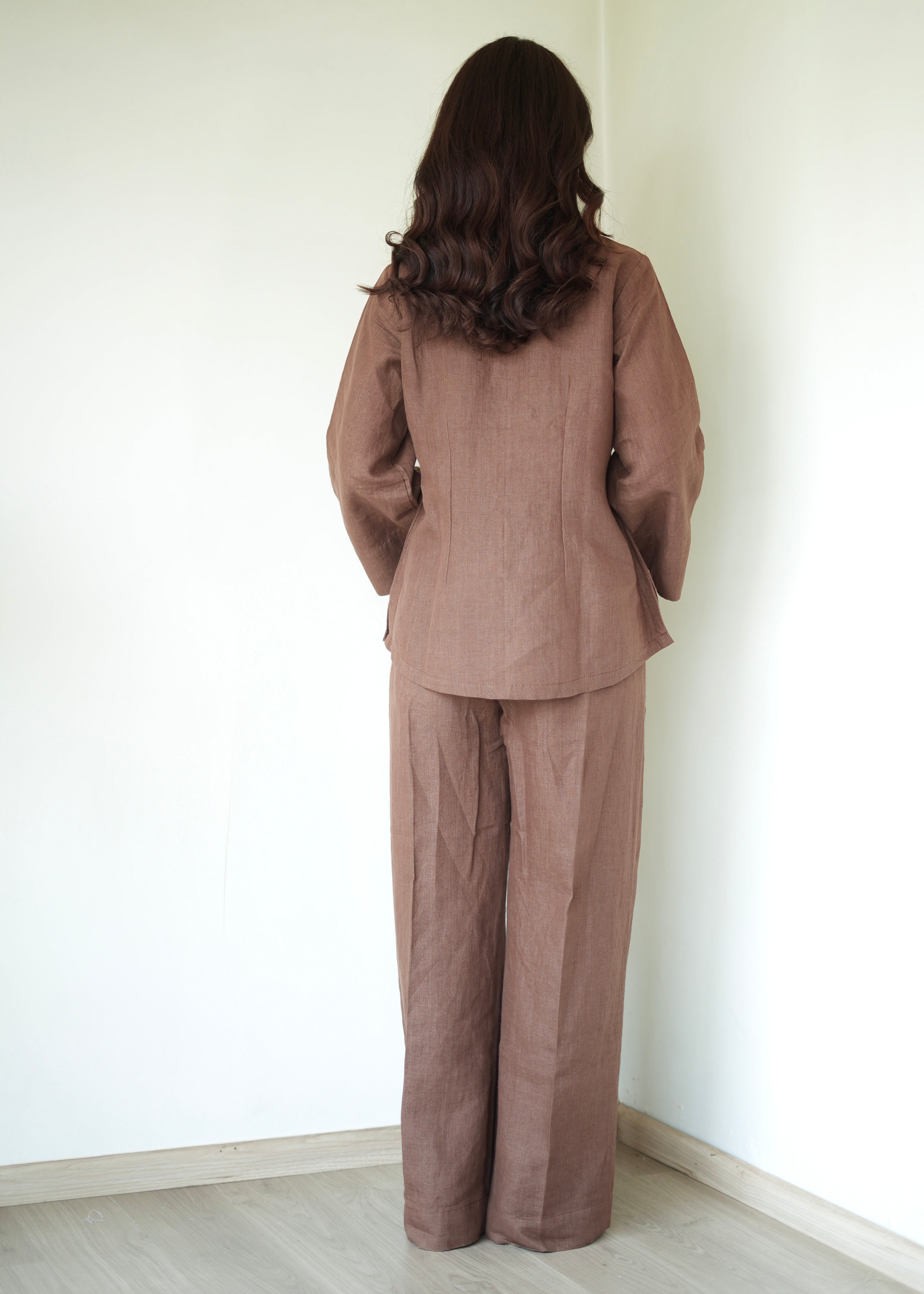 Umber Brown Tunic Set
