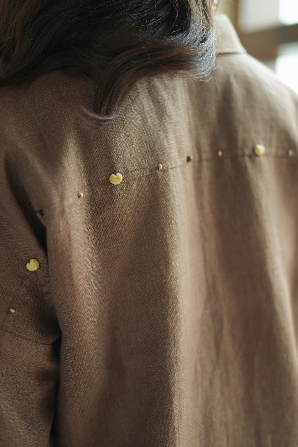 Umber Brown Long Kurta Set