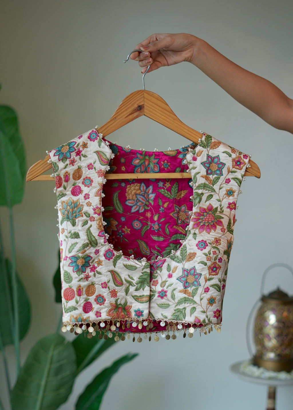 The Gardenia Reversible Koti