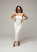 Ivory Sculpt Dress