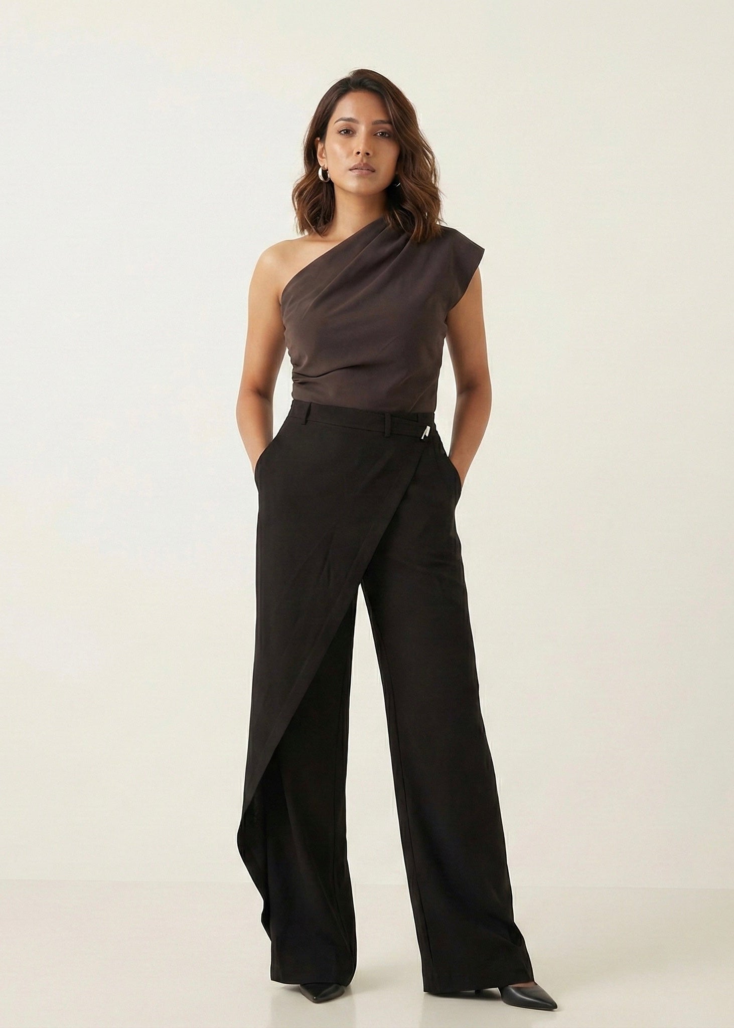 Overlap Tailored Trousers