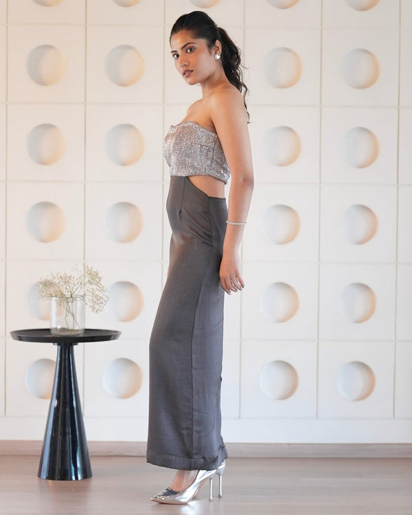 Ash Sequinned Cut Out Dress