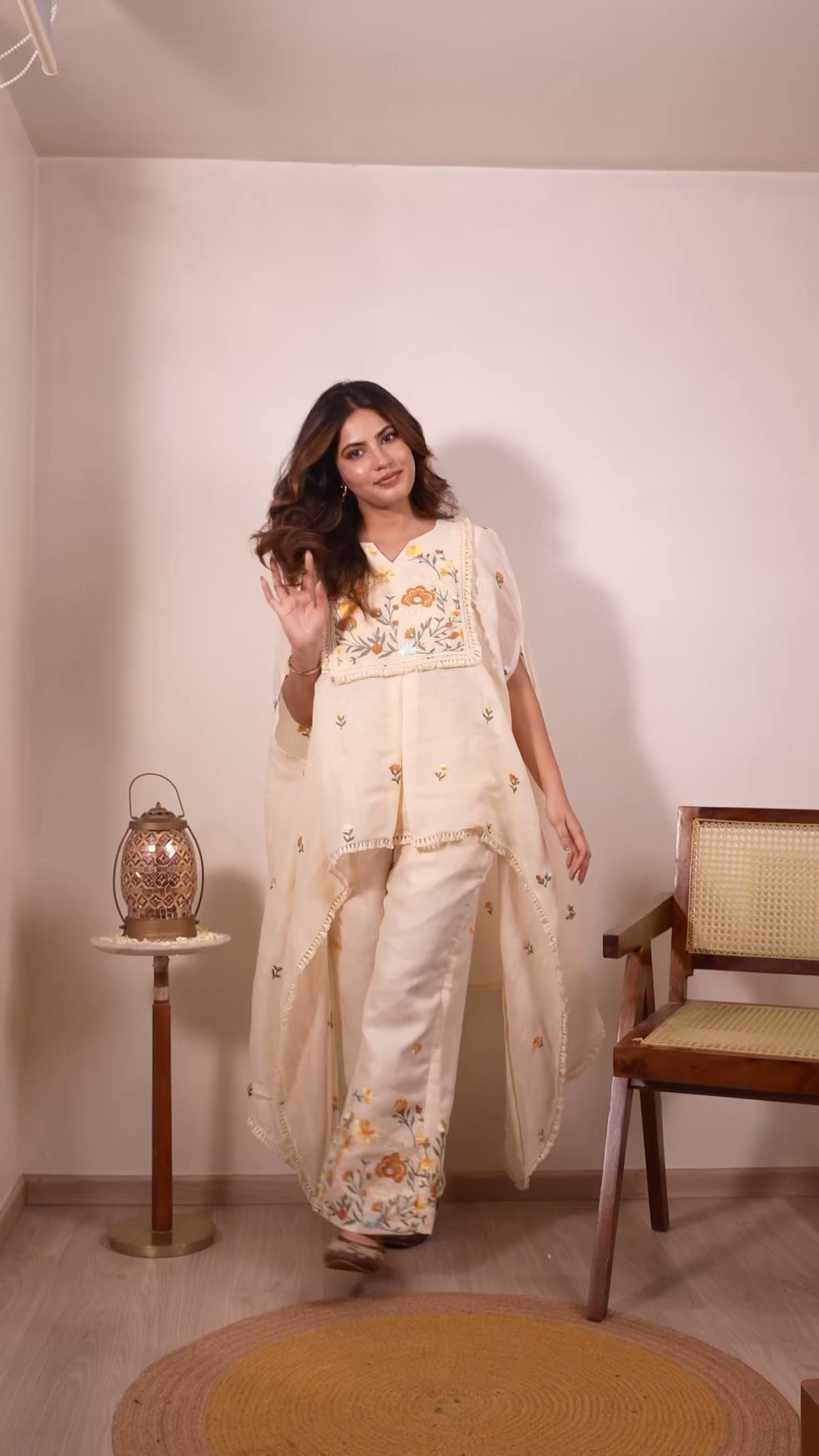 Kesar Kaaftan Set