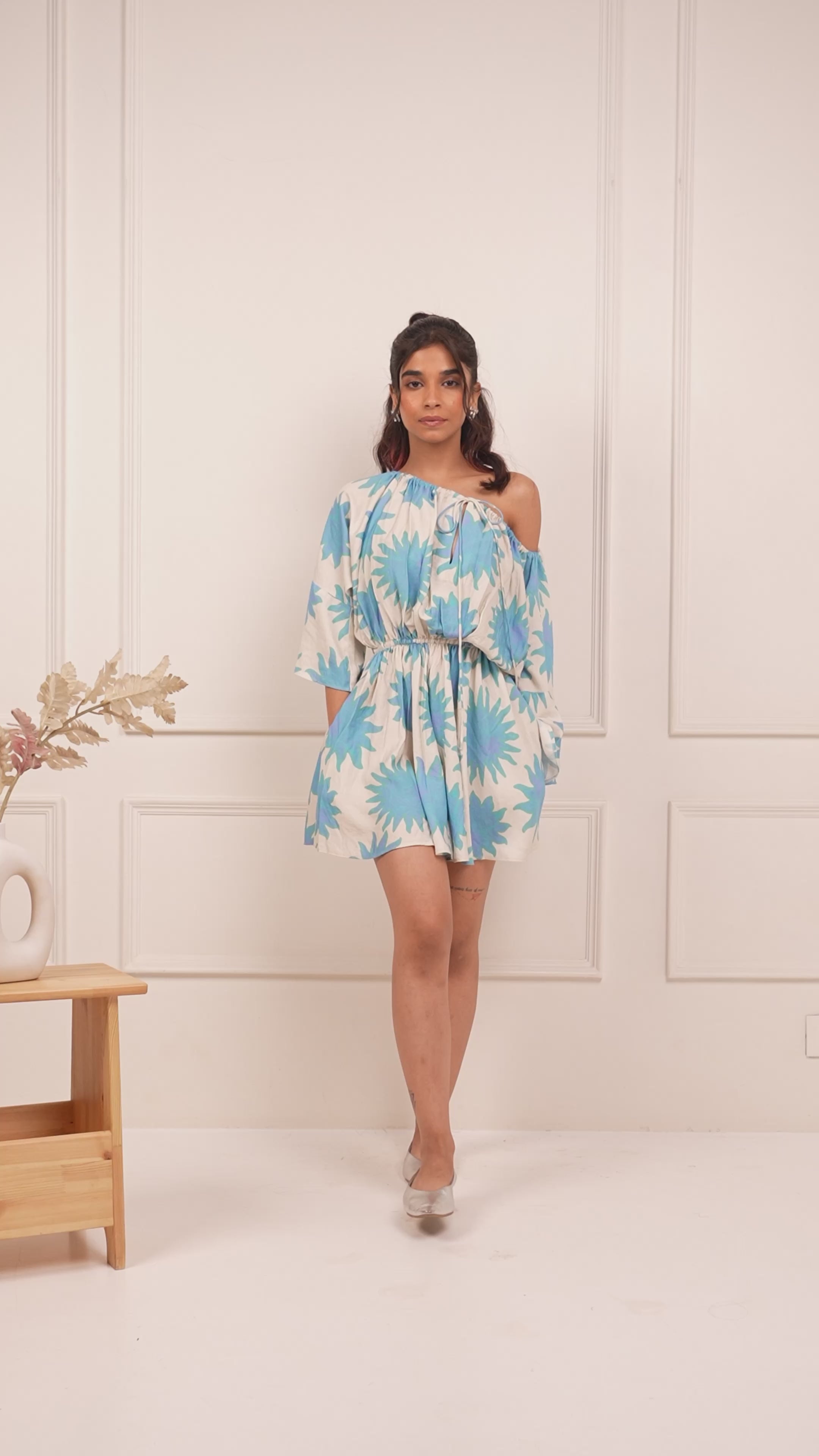 Aurora Gathered Dress