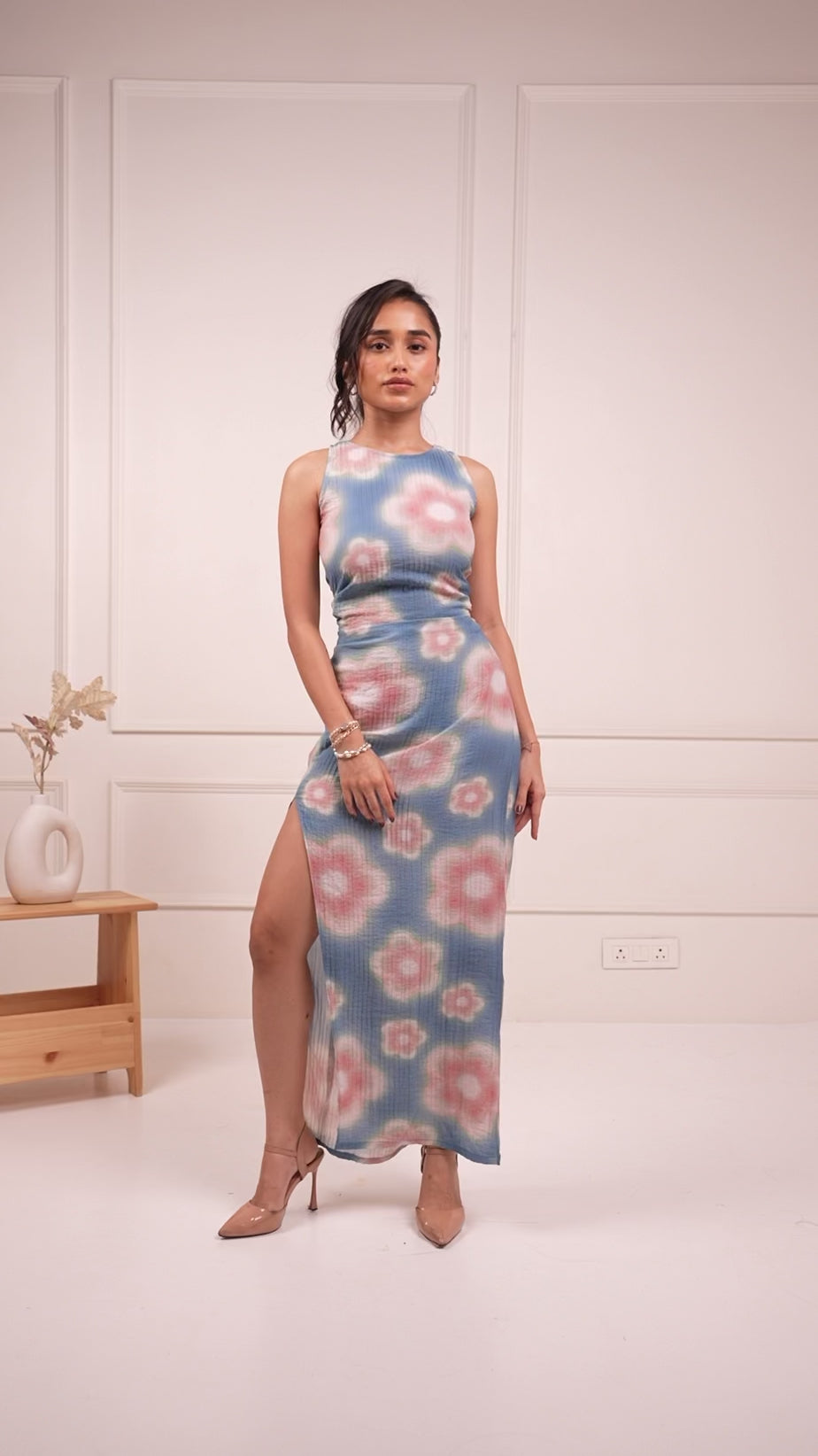 Flora Slit Dress